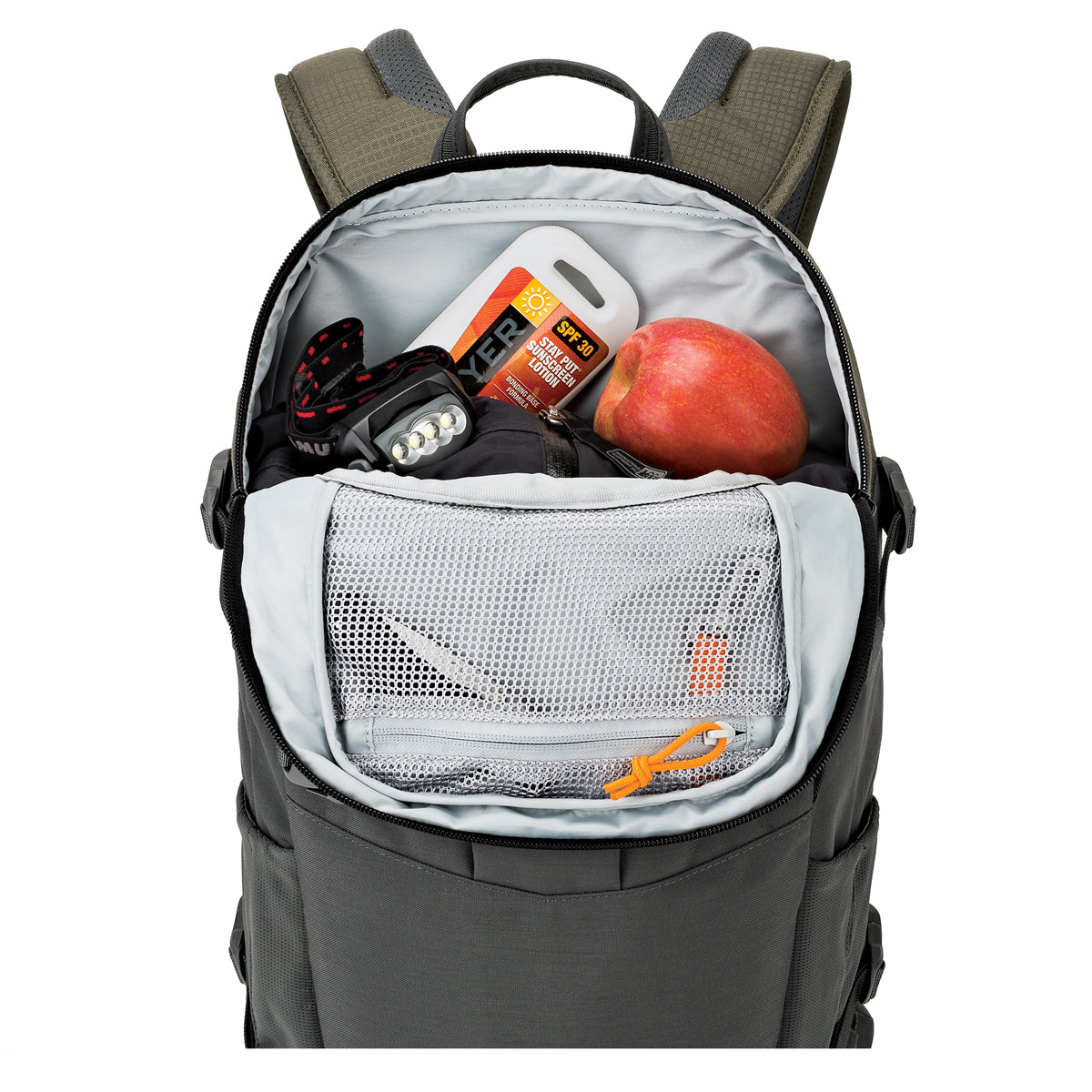 Lowepro Flipside Trek BP 350 AW Backpack (Gray/Dark Green)