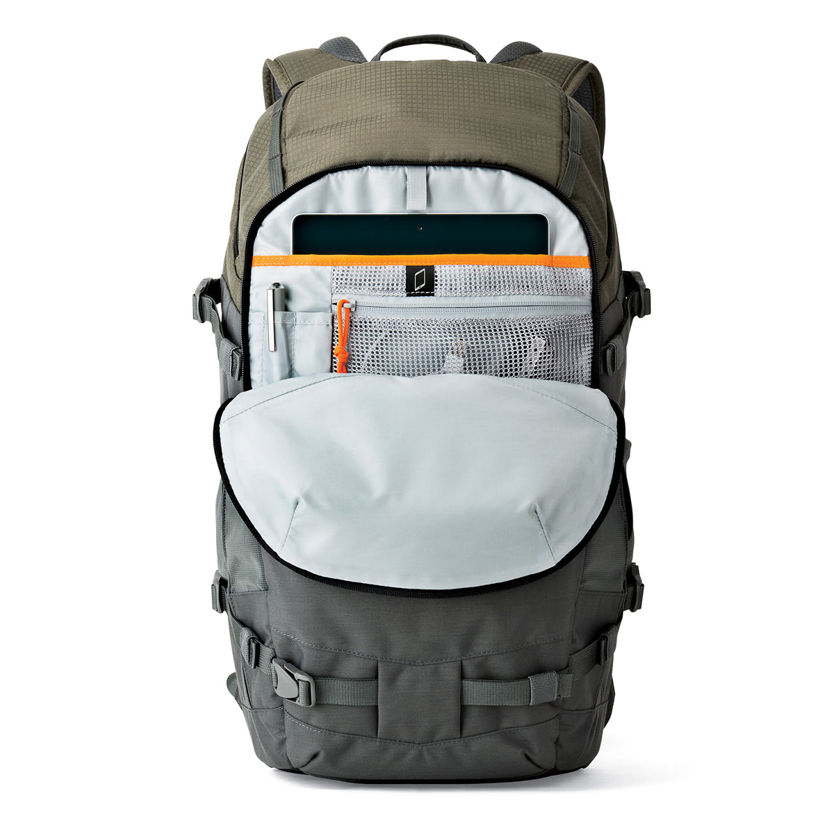Lowepro Flipside Trek BP 450 AW Backpack (Gray/Dark Green)