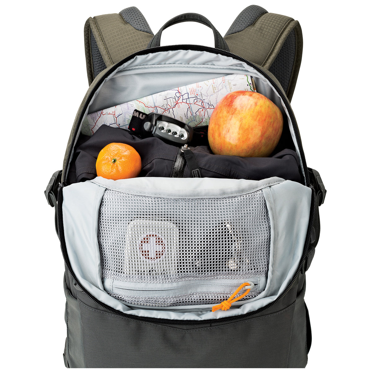 Lowepro Flipside Trek BP 450 AW Backpack (Gray/Dark Green)