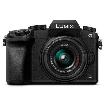 Panasonic Lumix DMC-G7 Mirrorless Digital Camera with 14-42mm Lens (Black), camera mirrorless cameras, Panasonic - Pictureline  - 1