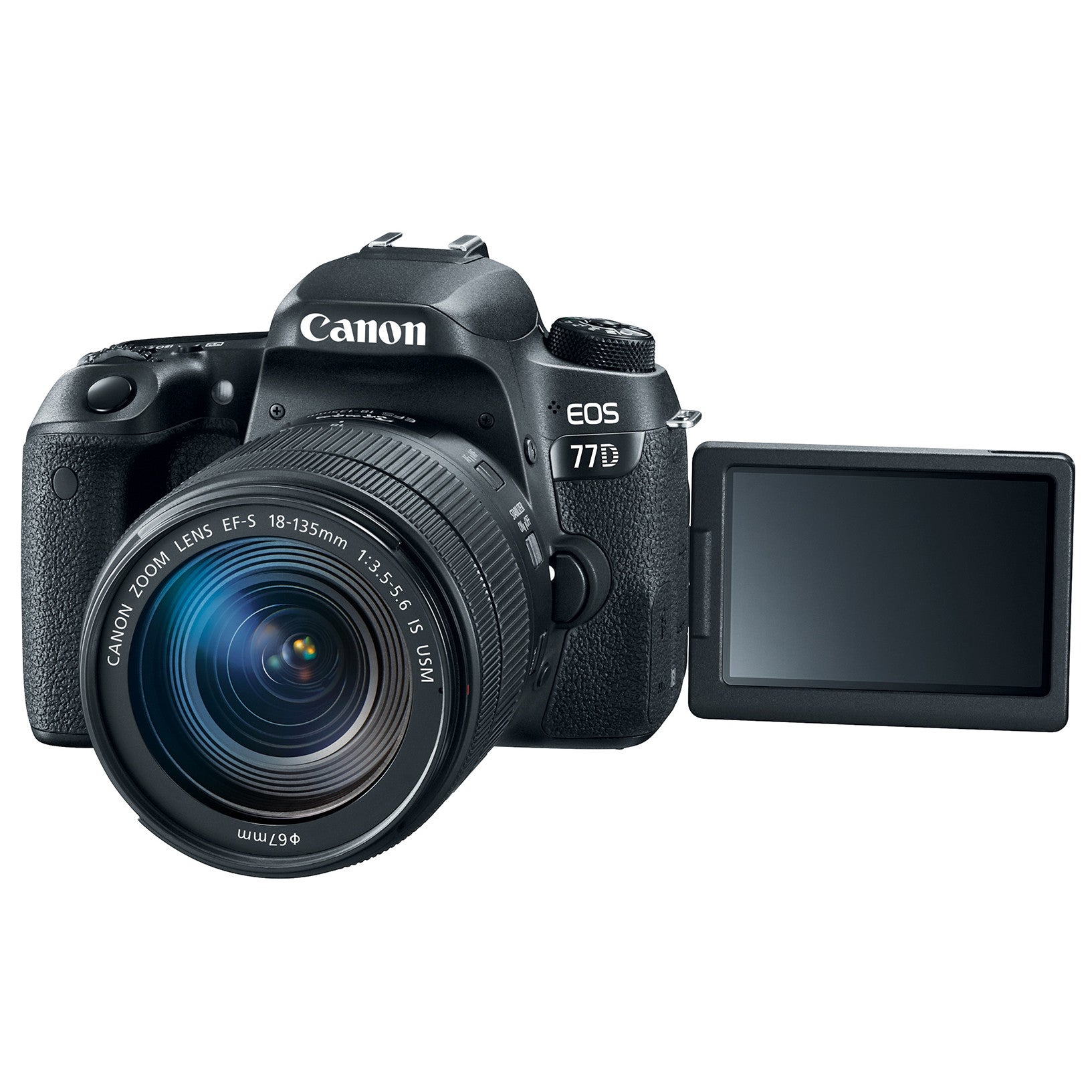 Canon EOS 77D DSLR Camera with 18-135mm IS STM Lens