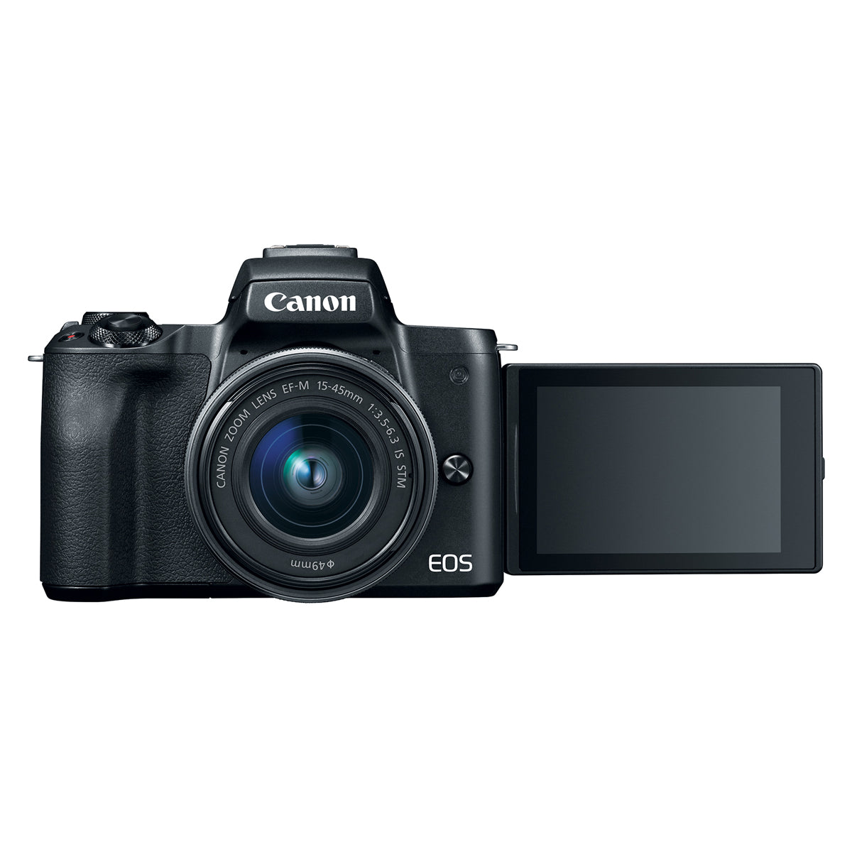 Canon EOS M50 with EF-M 15-45mm IS STM & EF-M 55-200 IS STM Lens Kit