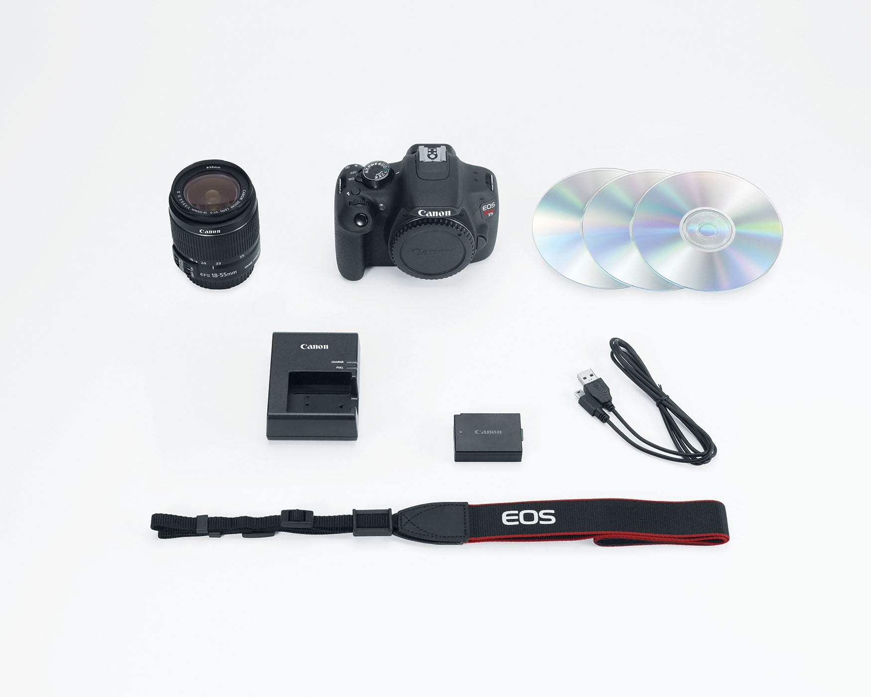 Canon EOS Rebel T5 18-55mm + 75-300mm + Bag Kit, discontinued, Canon - Pictureline - 4