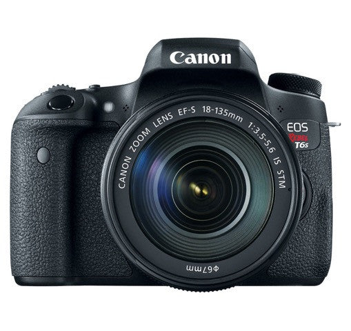Canon EOS Rebel T6s 18-135 STM Camera Kit, camera dslr cameras, Canon - Pictureline  - 1