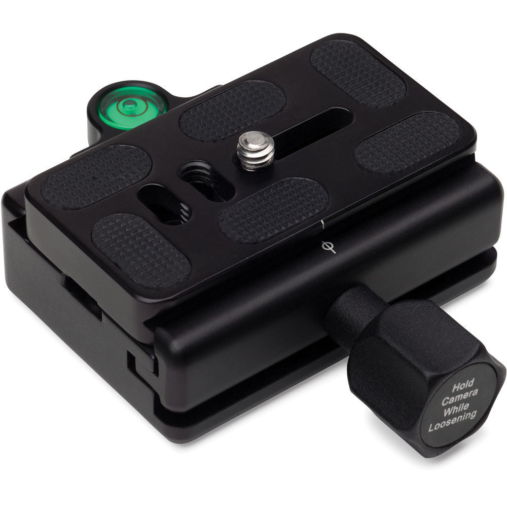 Induro QRT70X Quick Release Clamp w/PU70 QR Plate, tripods parts & accessories, Induro - Pictureline - 1