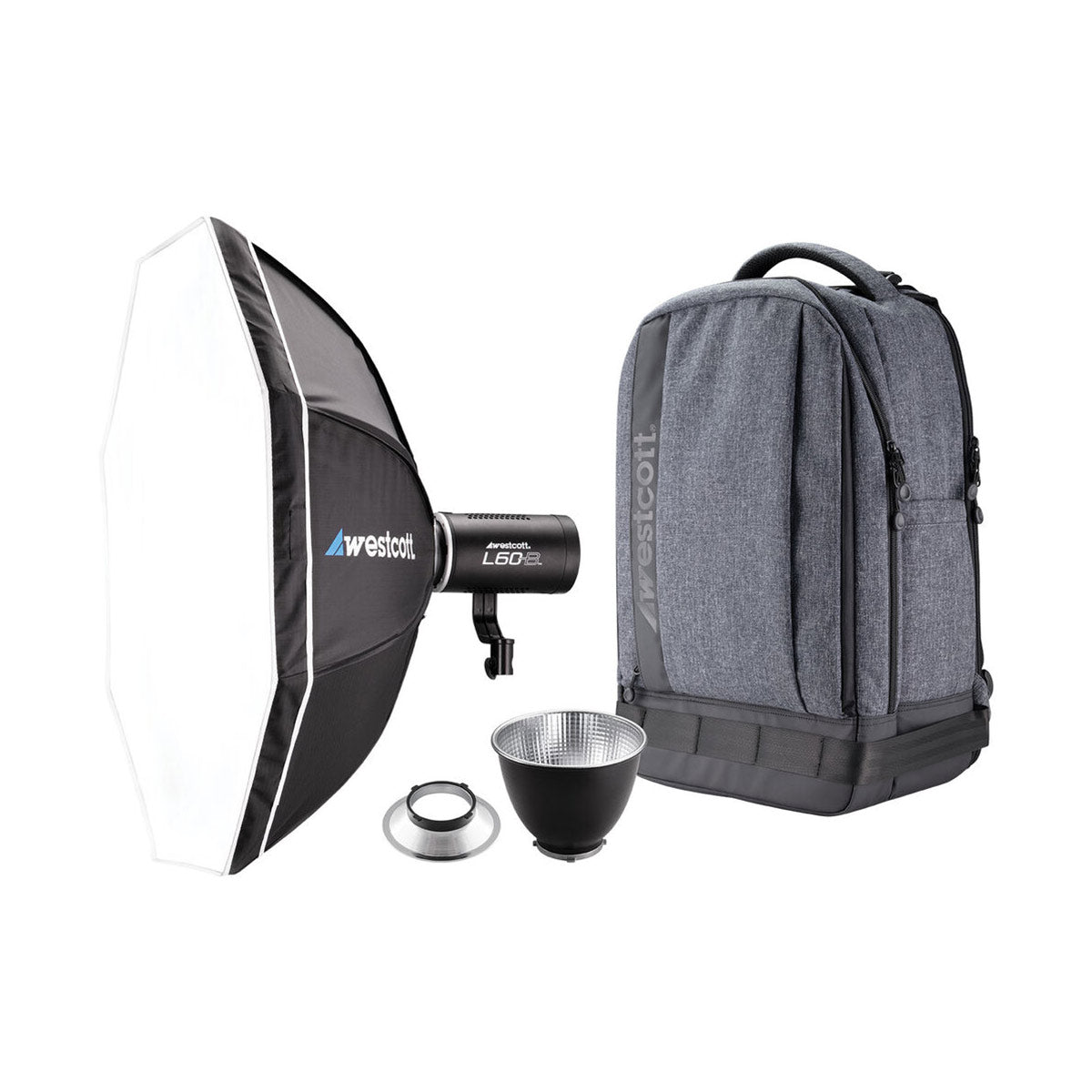 Westcott L60-B Bi-Color COB LED 1-Light Backpack Kit