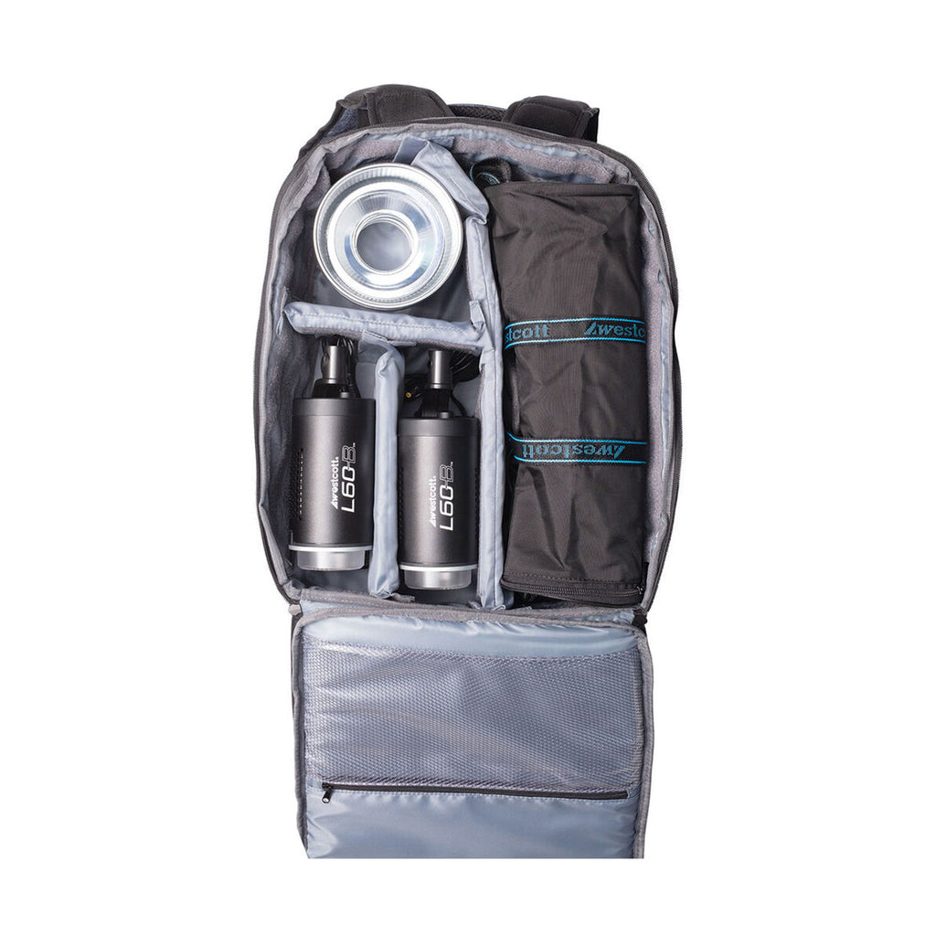 L60-B Bi-Color COB LED 2-Light Backpack Kit