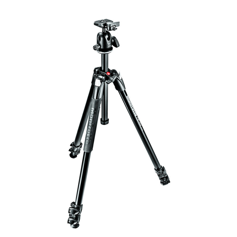 Manfrotto MK290XTA3-BHUS 290 Xtra Aluminum Tripod w/Ball Head, tripods photo tripods, Manfrotto - Pictureline - 1