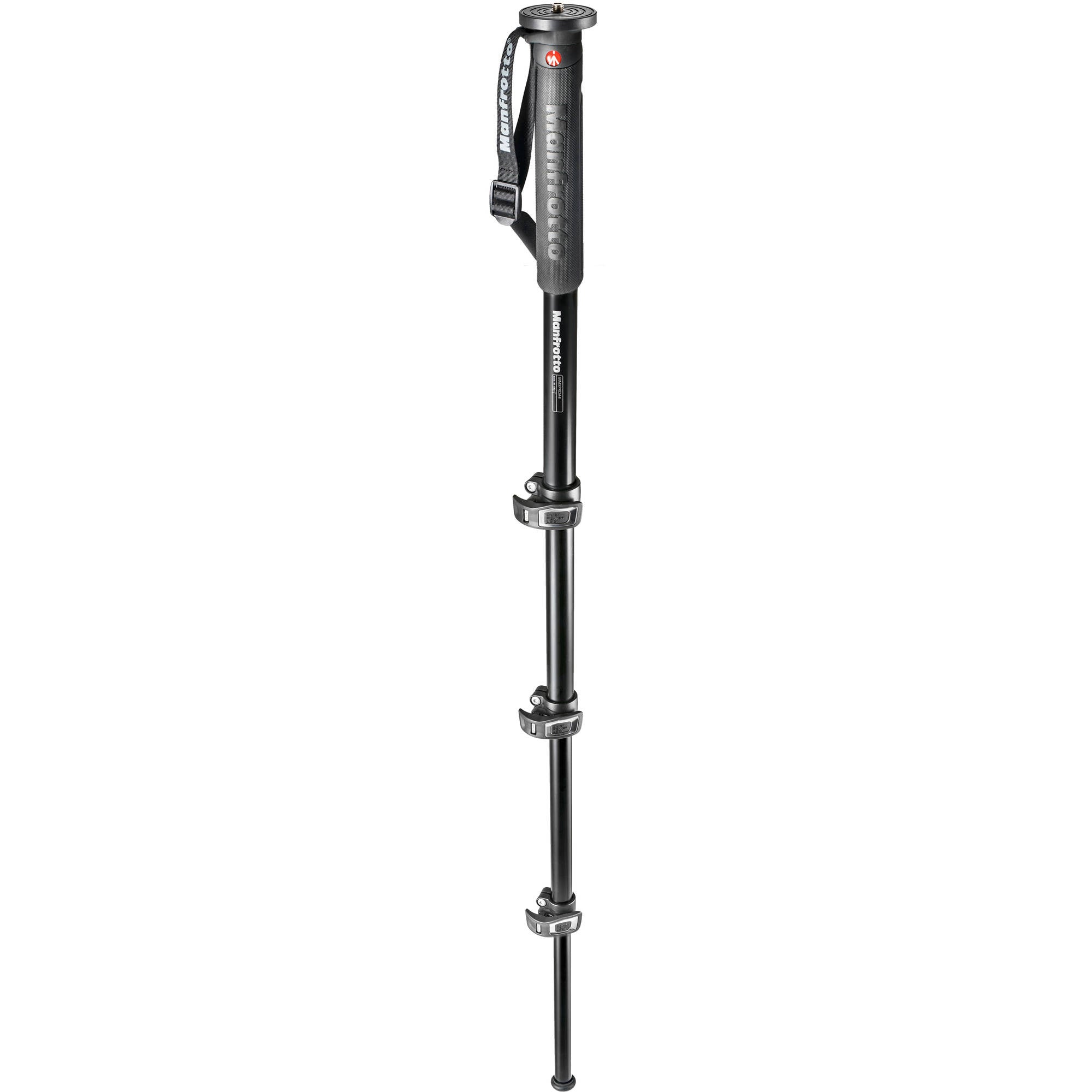 Manfrotto MMXPROA4US 4-Section Aluminum Monopod, discontinued, Manfrotto - Pictureline 