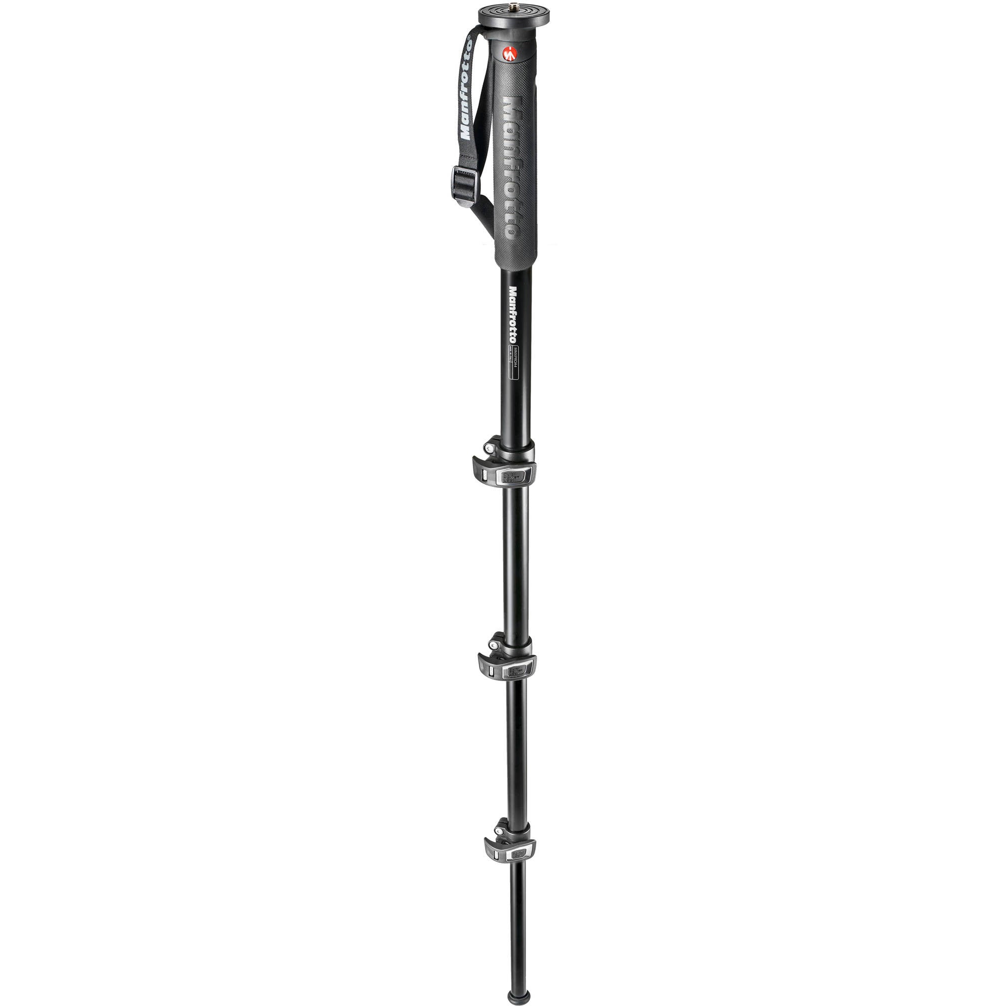 Manfrotto MMXPROA4US 4-Section Aluminum Monopod, discontinued, Manfrotto - Pictureline
