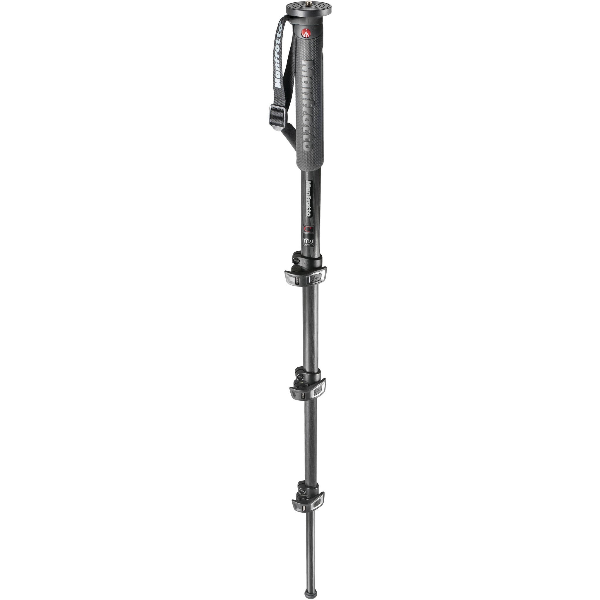 Manfrotto MMXPROC4US 4-Section Carbon Fiber Monopod, discontinued, Manfrotto - Pictureline