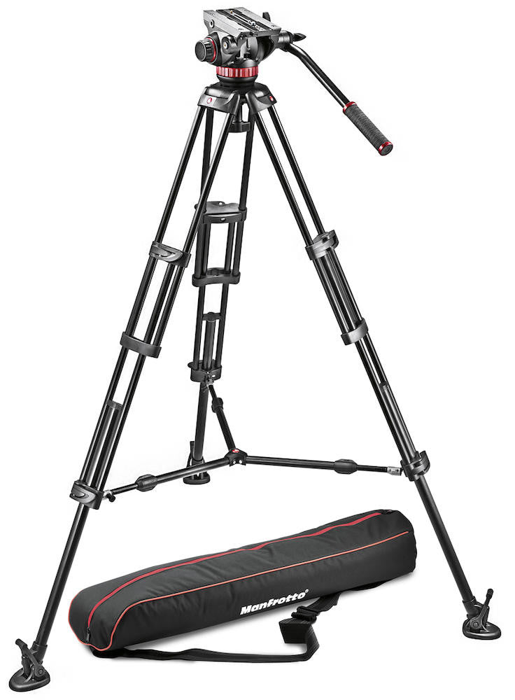 Manfrotto Video MVH502A, 546BK-1 Tripod System w/Bag