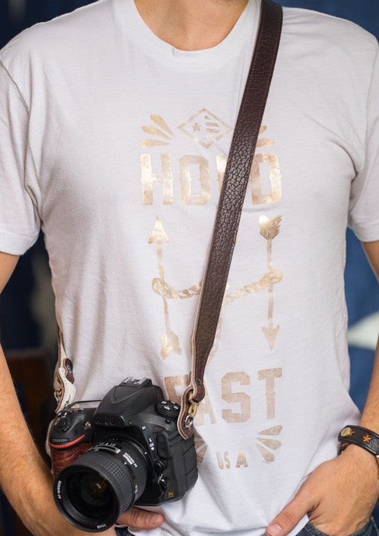 HoldFast Maven American Bison 46” Strap (Mahogany), camera straps, HoldFast - Pictureline - 5