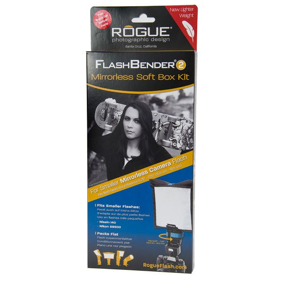 Rogue Flashbender 2 - Mirrorless Soft Box Kit, lighting speedlite accessories, Rogue - Pictureline - 5