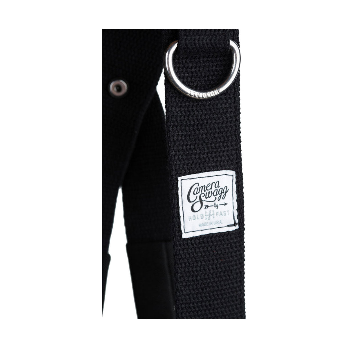 HoldFast Money Maker Two-Camera Swagg Harness (Cotton Canvas Black)