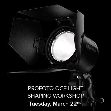 Profoto OCF Light Shaping Workshop March 22, 2016, events - past, pictureline - Pictureline - 1
