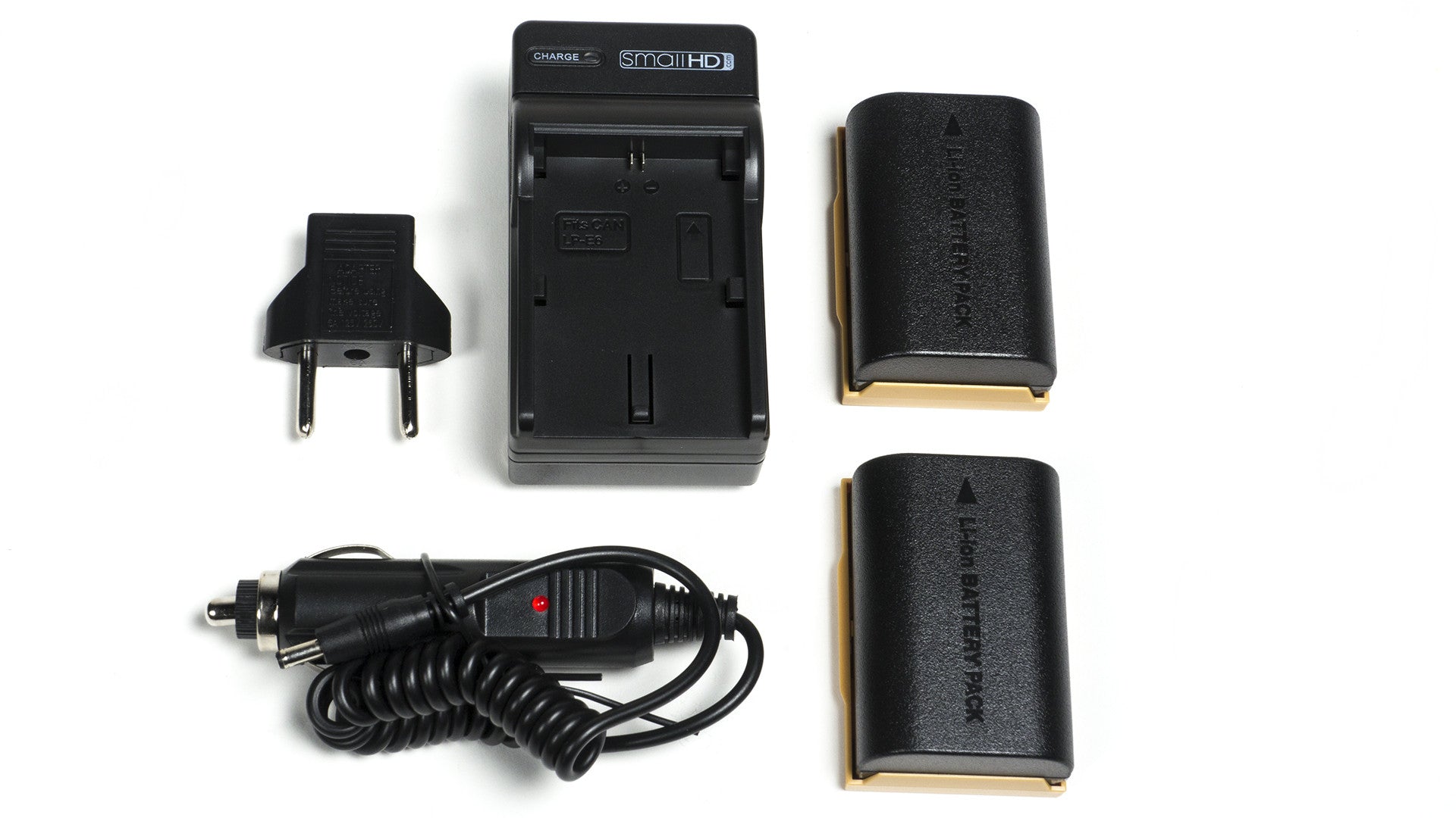 SmallHD LP-E6 Battery and Charger Kit, video batteries & chargers, SmallHD - Pictureline