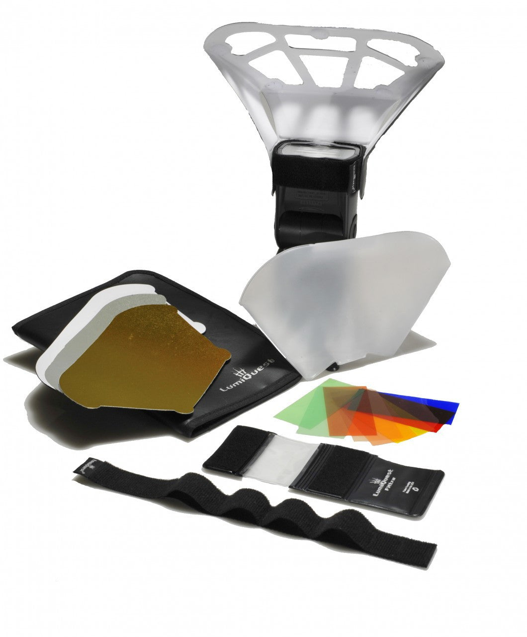 LumiQuest Ready for Anything Kit, lighting speedlite accessories, Lumiquest - Pictureline