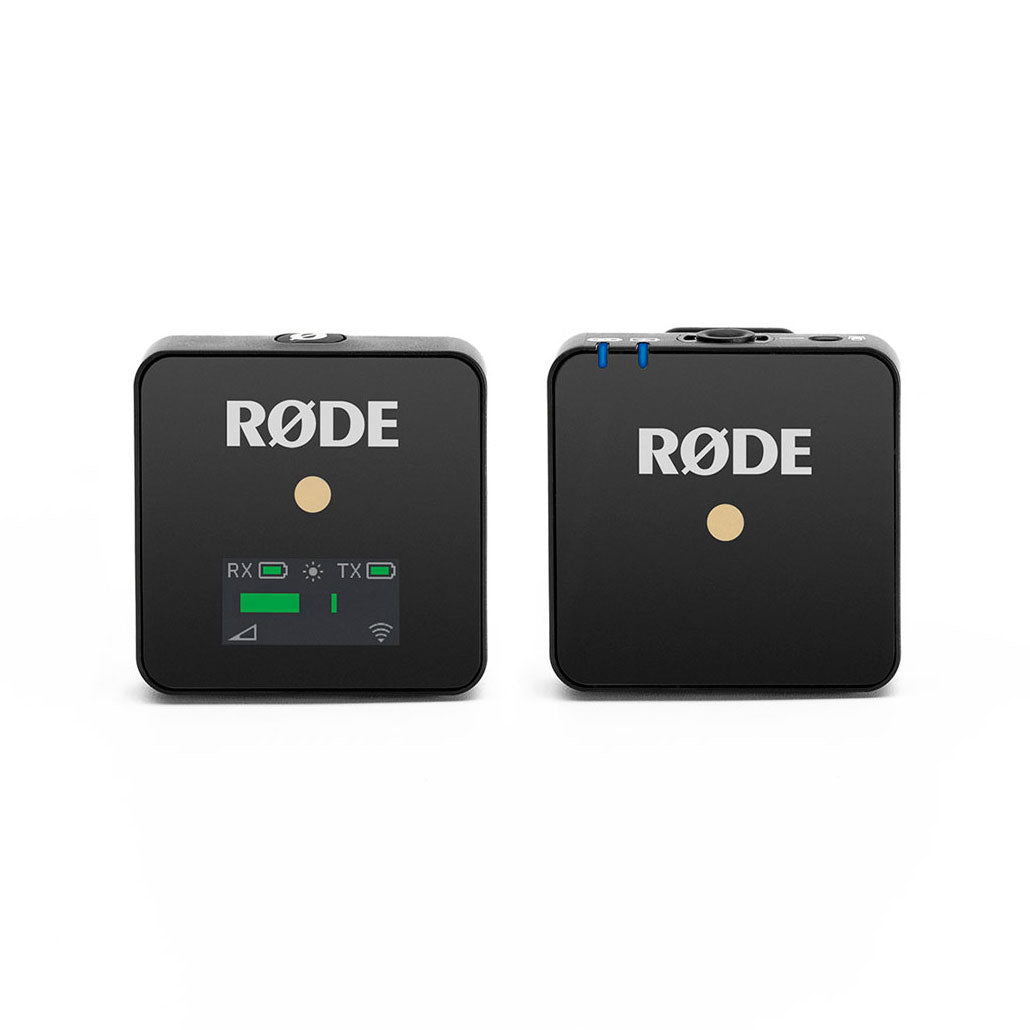 RODE Wireless GO Compact Wireless Microphone System (2.4 GHz) Black