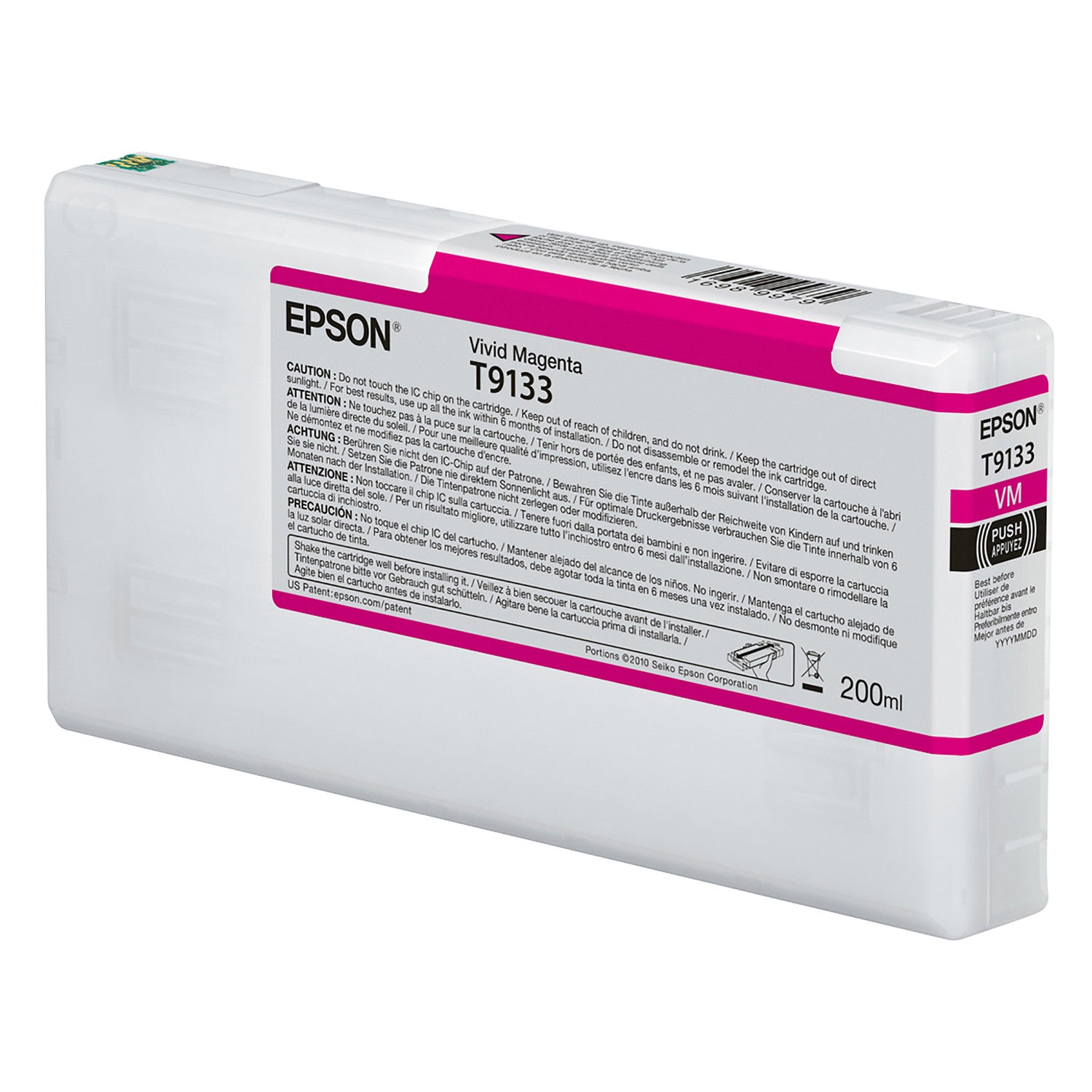 Epson T913300 P5000 Ultrachrome HD Ink 200ml Magenta, papers printer ink, Epson - Pictureline