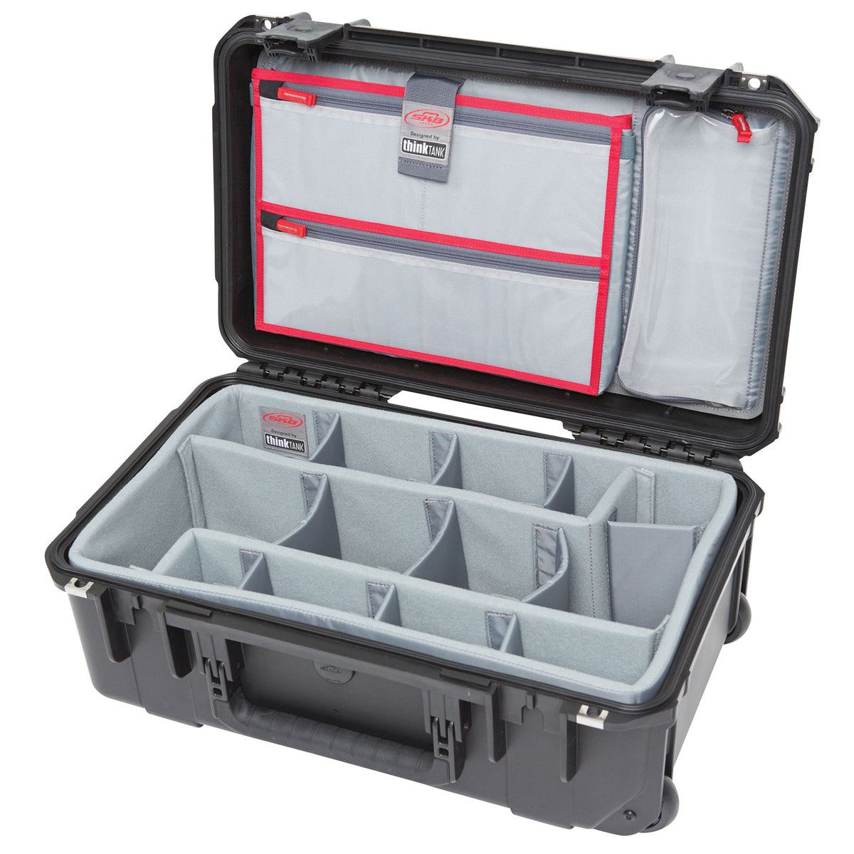 SKB iSeries 2011-7 Case with Think Tank Design Photo Dividers & Lid Organizer (Black)