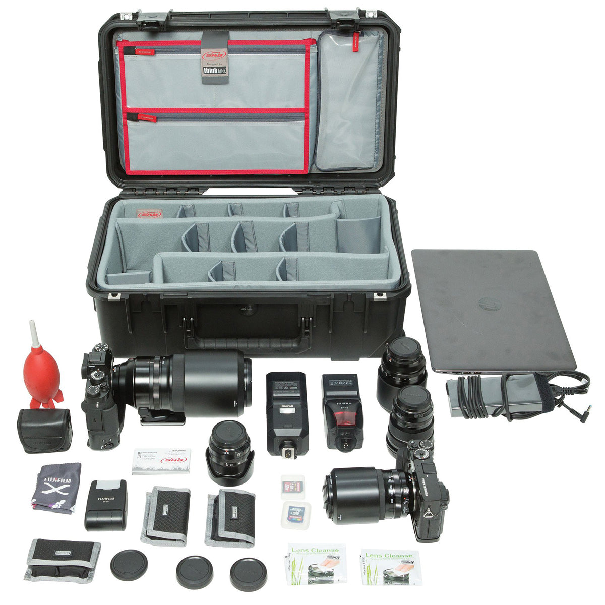 SKB iSeries 2011-7 Case with Think Tank Design Photo Dividers & Lid Organizer (Black)