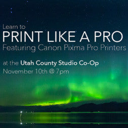 Print Like A Pro Nov. 10th @ 7PM Sponsored by Canon and Pictureline, events - past, Pictureline - Pictureline 