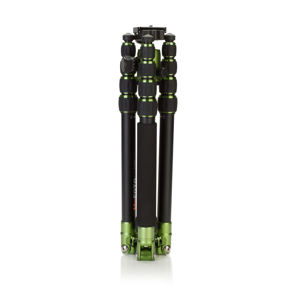 MeFOTO GlobeTrotter Aluminum Travel Tripod Kit (Green), tripods travel & compact, MeFOTO - Pictureline - 3