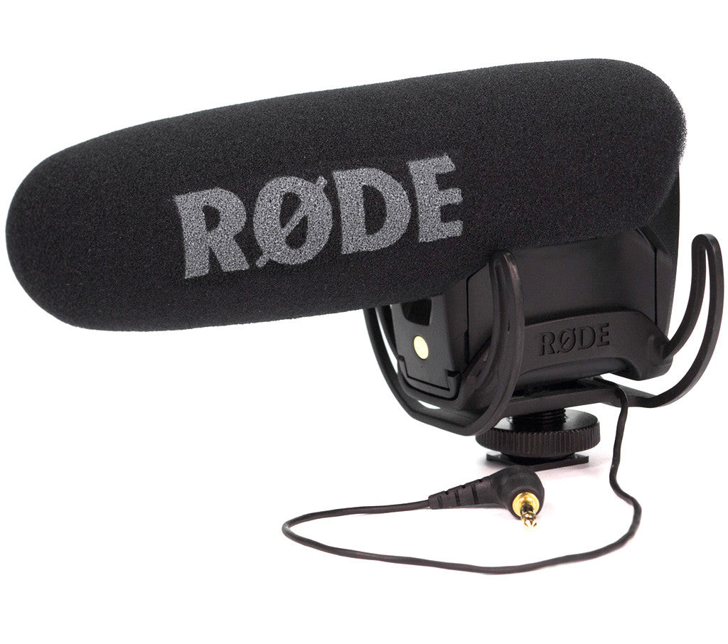 RODE VideoMic Pro with Rycote Lyre Suspension Mount, video audio microphones & recorders, RODE - Pictureline  - 1
