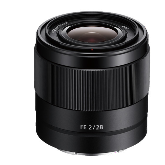 Sony FE 28mm f/2 Lens, lenses mirrorless, Sony - Pictureline