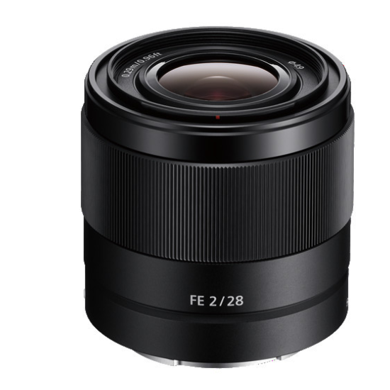 Sony FE 28mm f/2 Lens, lenses mirrorless, Sony - Pictureline 