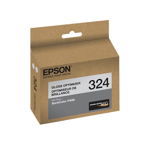 Epson T324020 P400 Gloss Optimizer UltraChrome HG2 Ink Cartridge (2-pack), printers ink small format, Epson - Pictureline