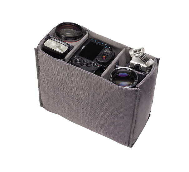 Tenba Cooper 15 Gray Canvas/Black Leather Luxury Bag, bags shoulder bags, Tenba - Pictureline - 10