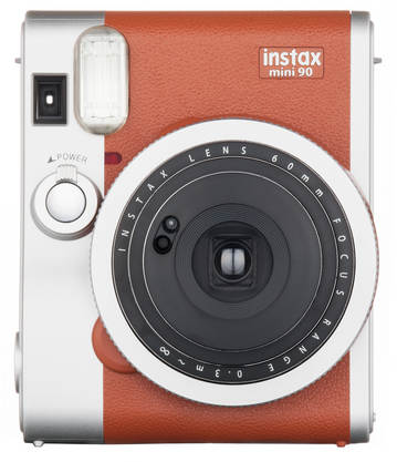 Fujifilm INSTAX Mini 90 Neo Classic Camera (Brown), camera film cameras, Fujifilm - Pictureline 