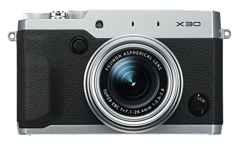 Fujifilm X30 Digital Camera Silver, camera point & shoot cameras, Fujifilm - Pictureline  - 1