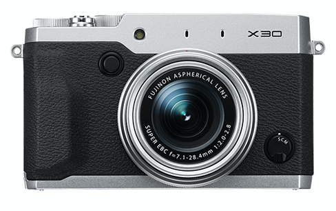 Fujifilm X30 Digital Camera Silver, camera point & shoot cameras, Fujifilm - Pictureline - 1