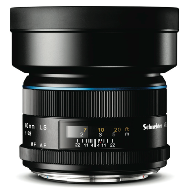 Schneider Kreuznach 80mm LS f/2.8 Blue Ring Lens for PhaseOne, lenses medium format, PhaseOne - Pictureline  - 1