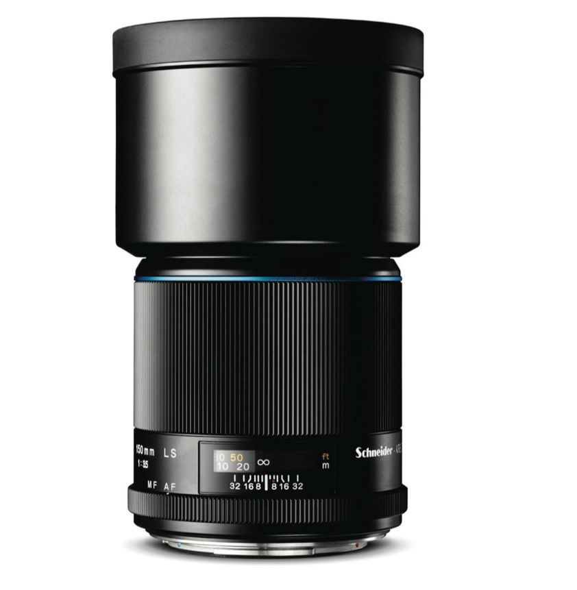 Schneider Kreuznach 150mm LS f/3.5 Blue Ring Lens for PhaseOne, lenses medium format, PhaseOne - Pictureline - 1