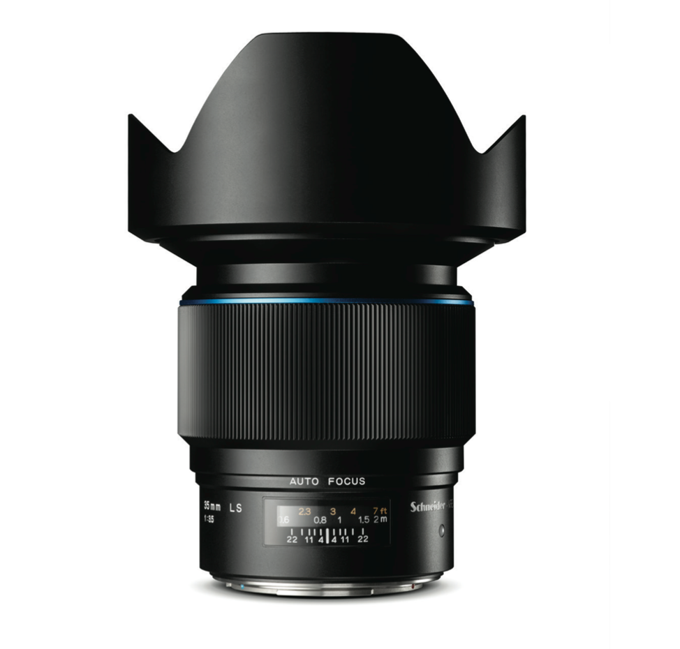 Schneider Kreuznach 35mm LS f/3.5 Blue Ring Lens for PhaseOne, lenses medium format, PhaseOne - Pictureline - 1