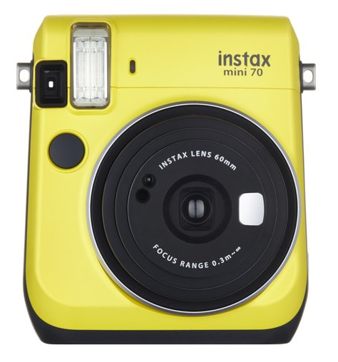 Fujifilm INSTAX Mini 70 Instant Film Camera (Canary Yellow), camera film cameras, Fujifilm - Pictureline  - 1