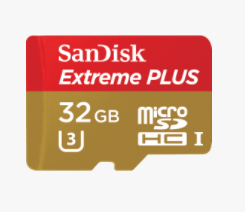 SanDisk Extreme Plus 32GB microSDHC Memory Card 95 MB/s, camera memory cards, SanDisk - Pictureline - 2