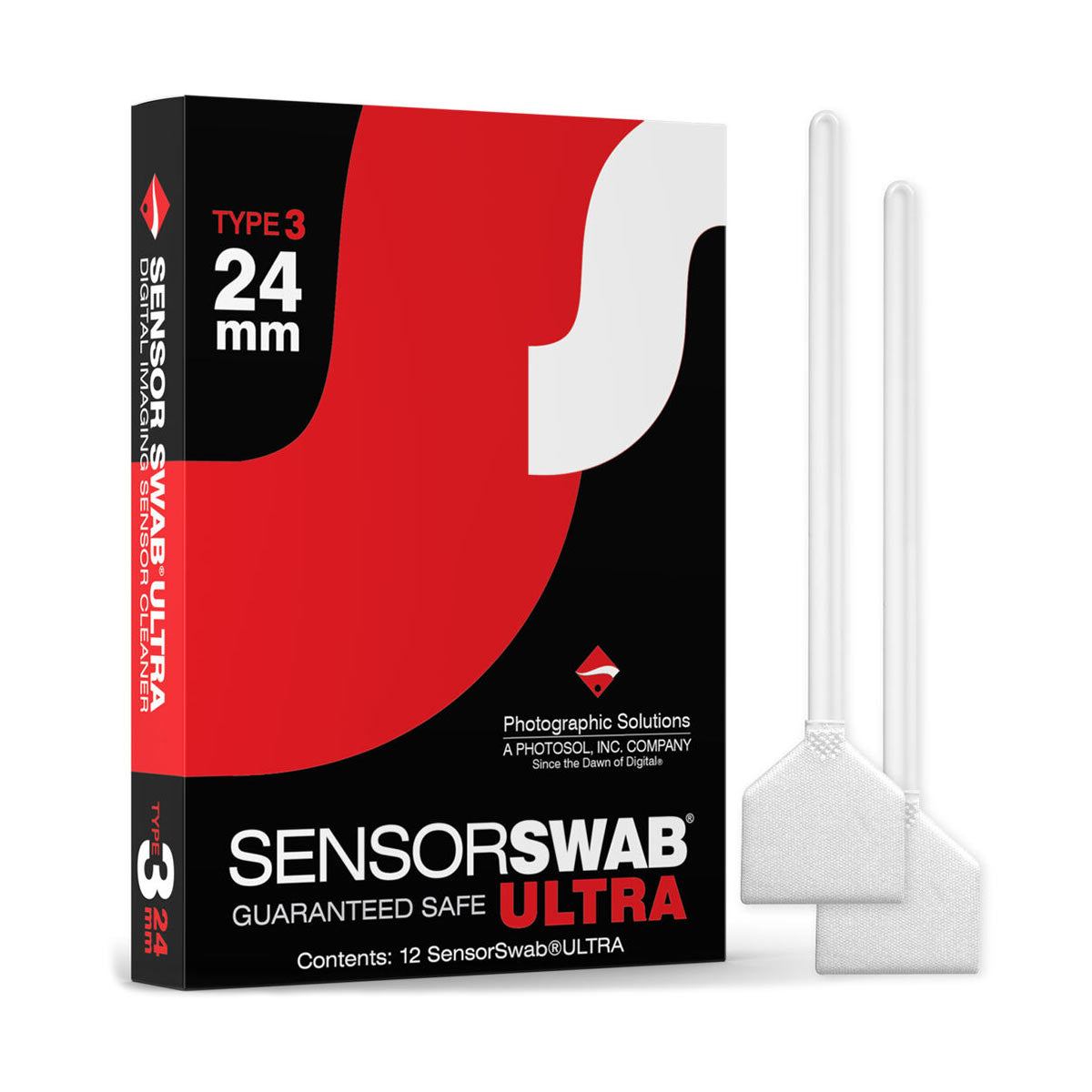 Photographic Solutions Sensor Swab Ultra Type 3 XLarge (Box of 12) - Full Frame