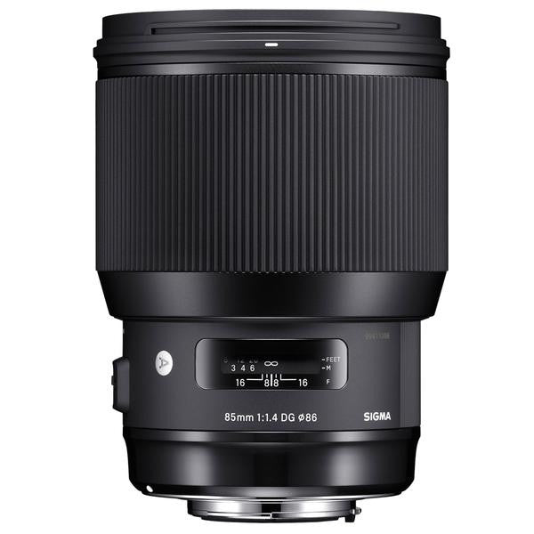 Sigma 85mm F1.4 ART DG HSM Lens for Canon, lenses slr lenses, Sigma - Pictureline - 1