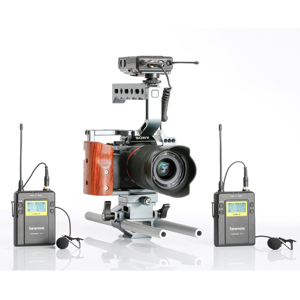 Saramonic UwMic9 Dual Transmitter Lavalier Mic Kit