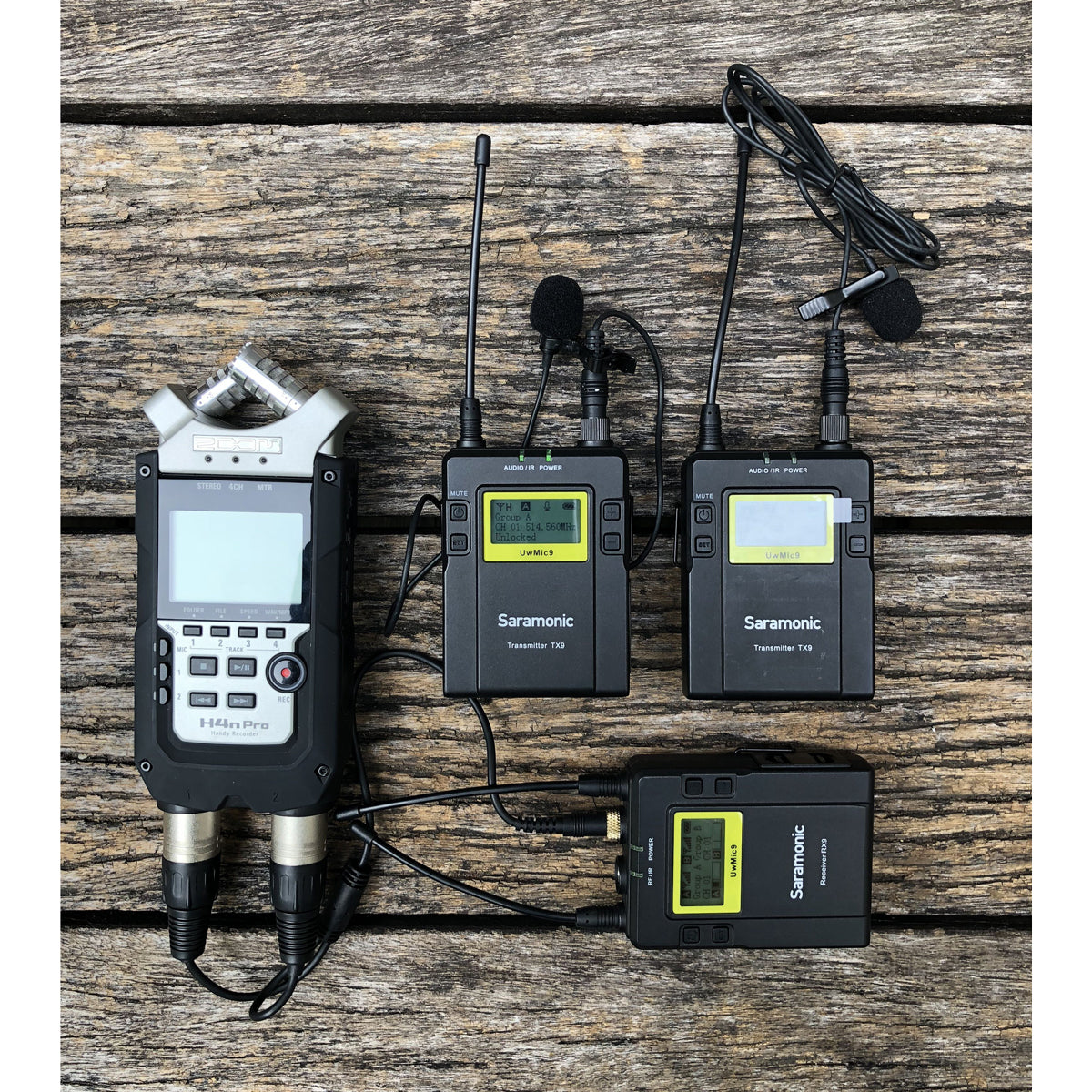 Saramonic UwMic9 Dual Transmitter Lavalier Mic Kit
