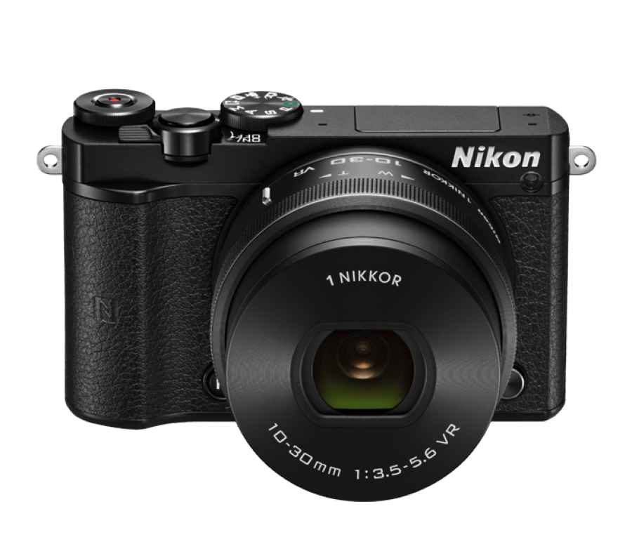 Nikon 1 J5 Digital Camera with 10-30mm Lens Black, camera mirrorless cameras, Nikon - Pictureline - 4