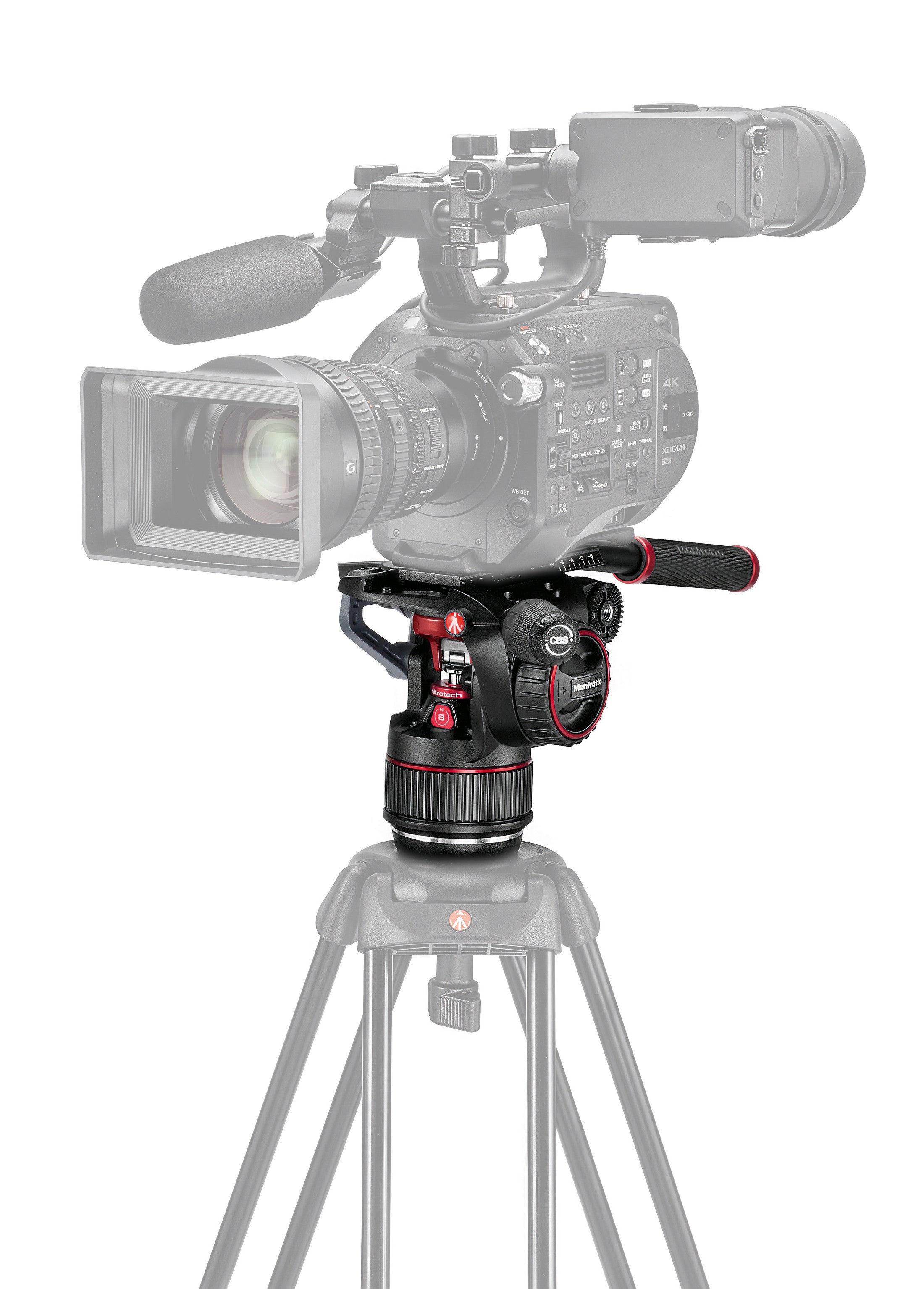 Manfrotto Nitrotech N8 Fluid Video Head