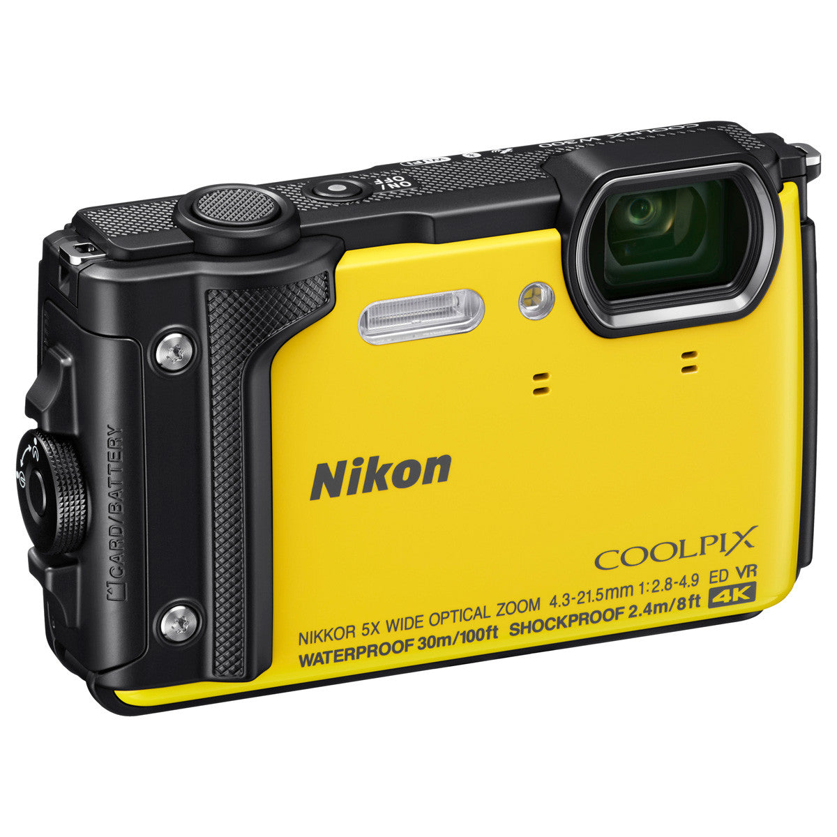 Nikon Coolpix W300 Digital Camera (Yellow)