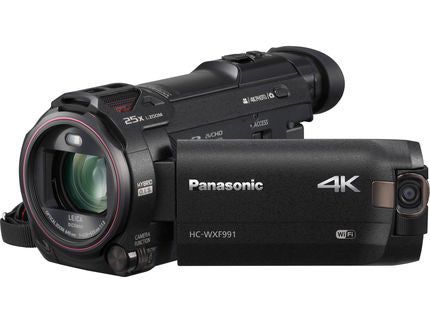 Panasonic HC-WXF991K 4K Ultra HD Camcorder with Twin Camera, video camcorders, Panasonic - Pictureline - 1