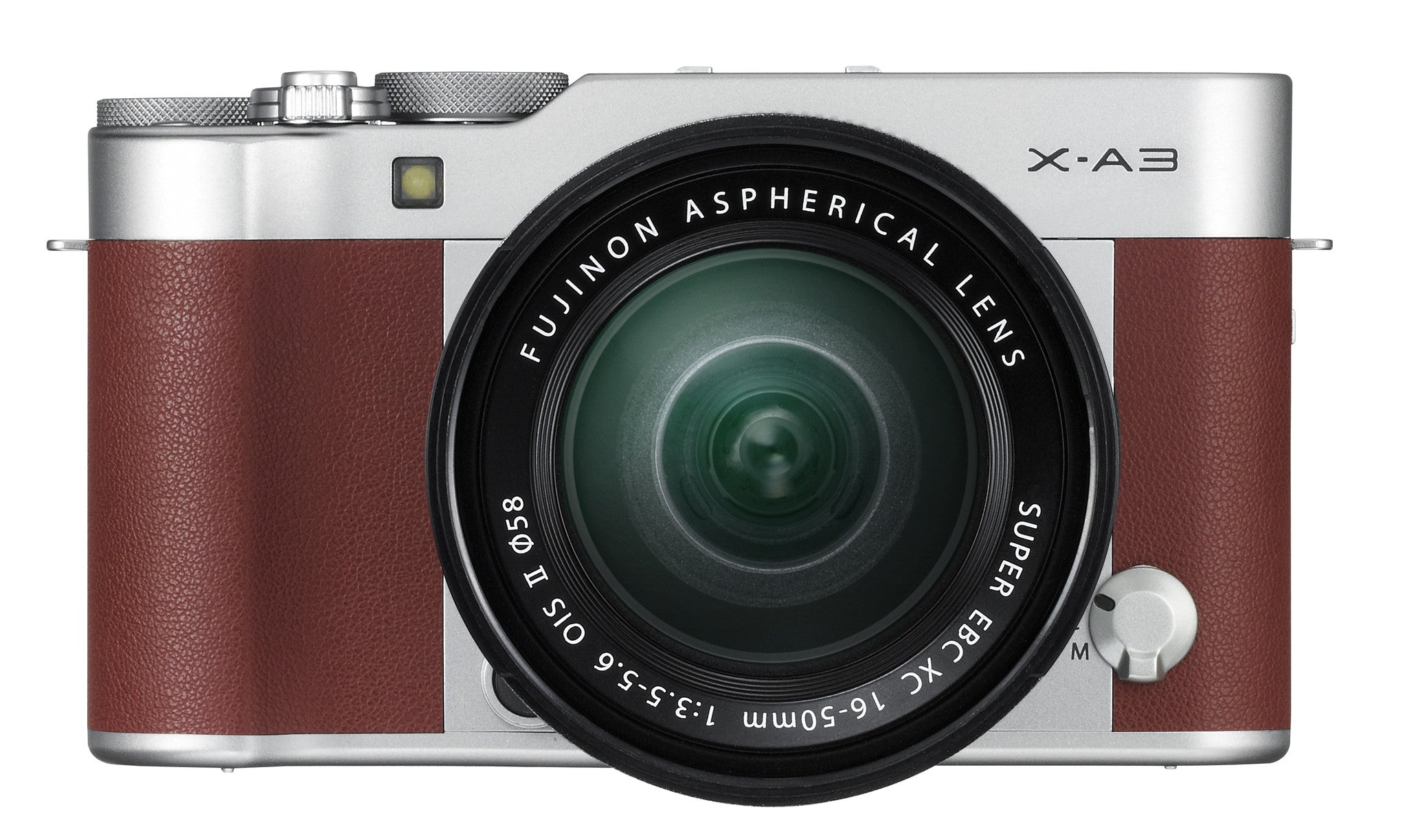 Fujifilm X-A3 Brown Digital Camera with XC 16-50mm f3.5-5.6 Lens, camera mirrorless cameras, Fujifilm - Pictureline - 1